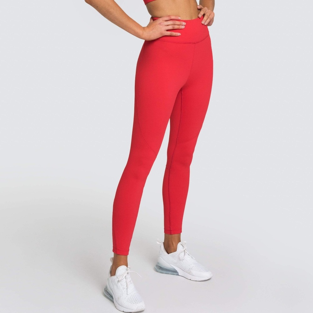 DoYouEven Excel Leggings - Ruby Red NWT - Medium